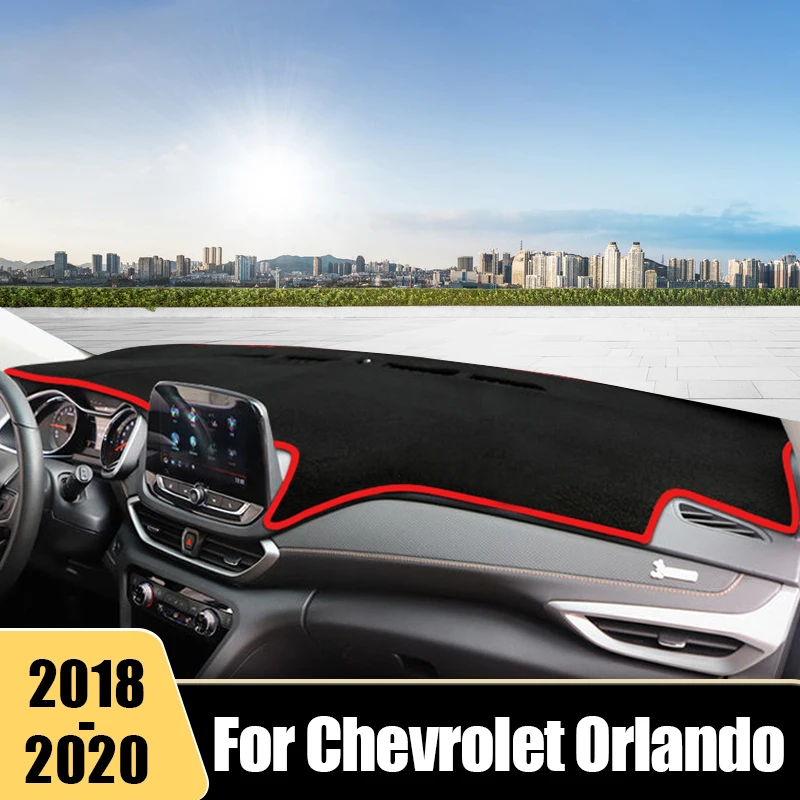 

Коврики для приборной панели автомобиля Chevrolet Orlando 2018 2019 2020, Нескользящие коврики с защитой от УФ-излучения, коврики для приборной панели, аксессуары