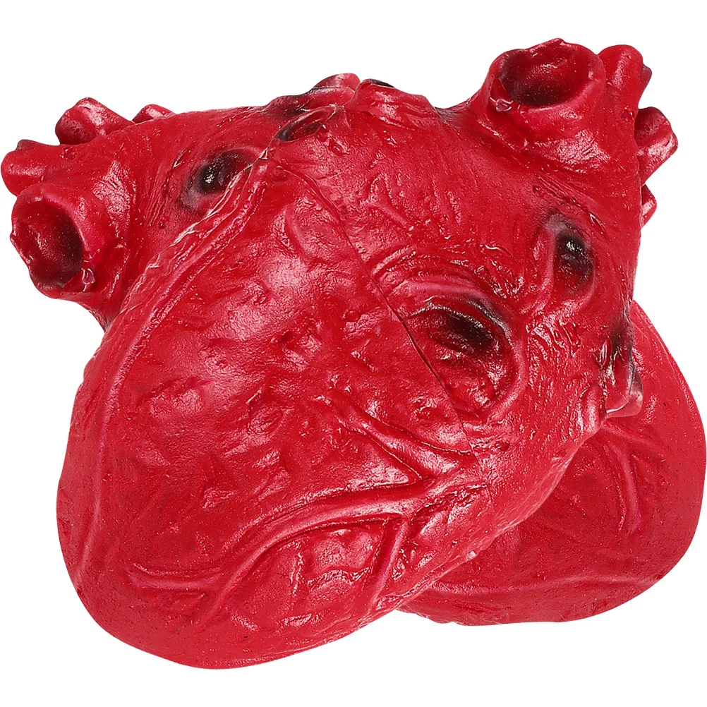 

Heart Halloween Organ Body Human Prop Props Scary Fake Parts Haunted Prank House Realistic Party Broken Vampire Decoration