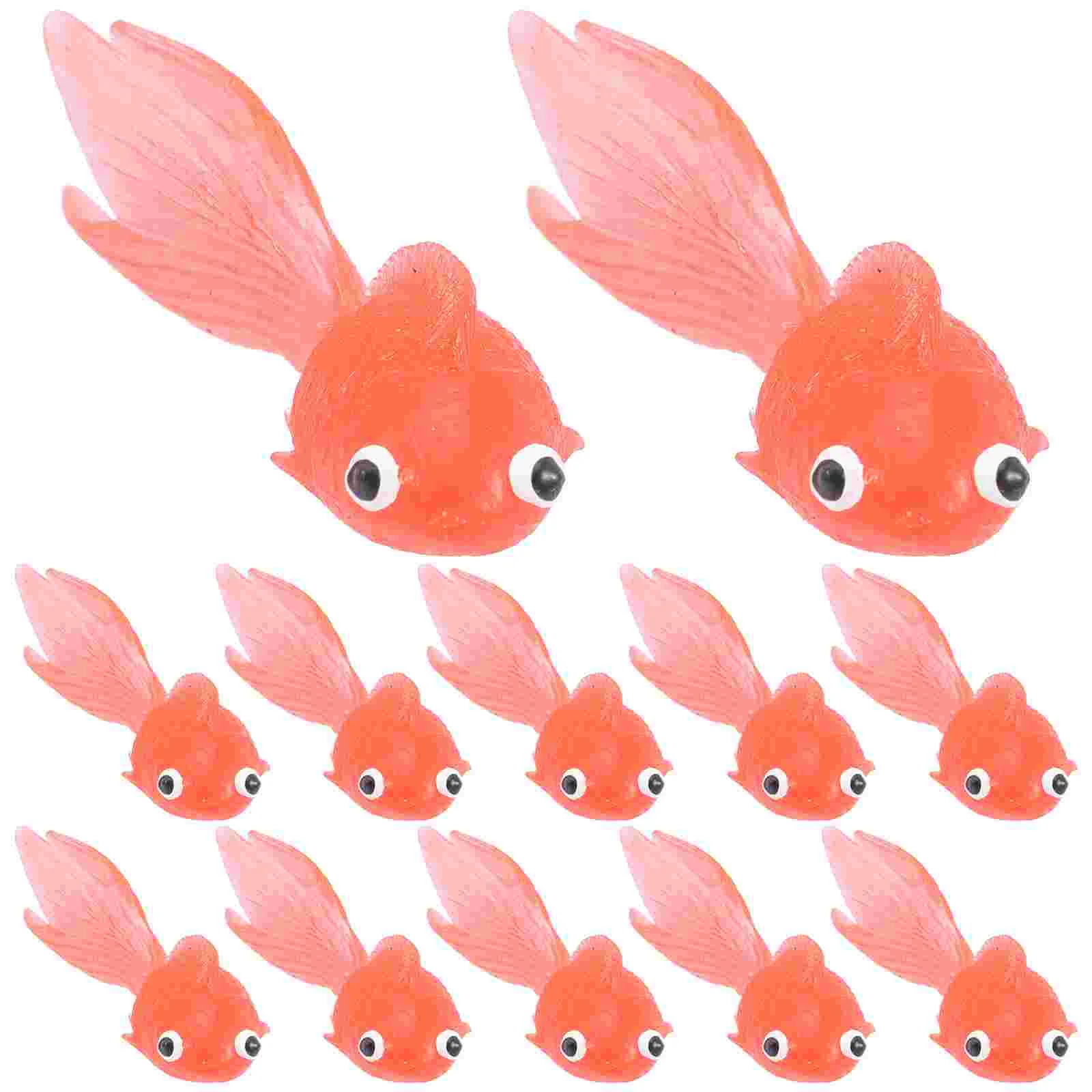 

Fake Artificial Aquarium Goldfish Floating Toy Beta Toys Betta Swimming Plush Bowl Tanks Moving Tank Ornament