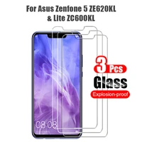 3pcs 9d tempered glass for asus zenfone 5 lite zc600kl ze620kl screen protector hd film