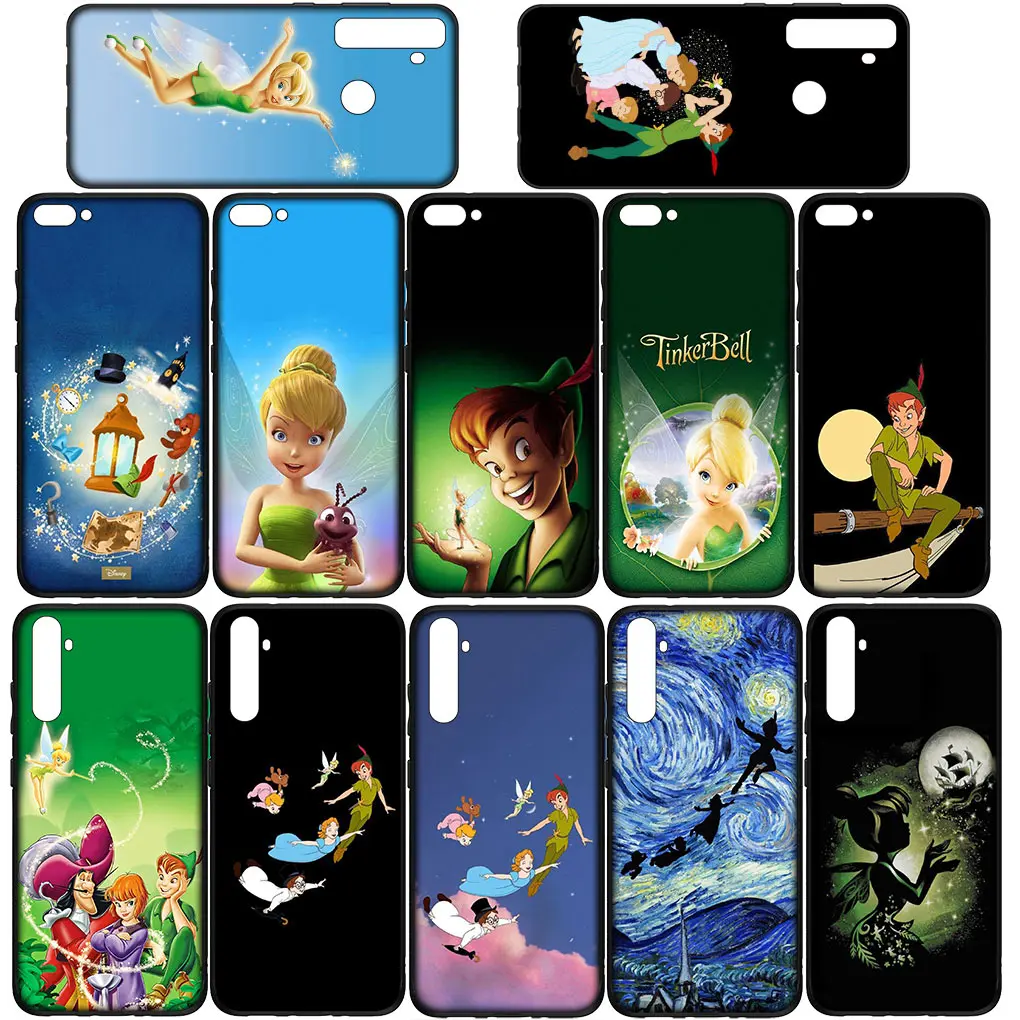 Мягкий чехол Tinker Bell Peter Pan Tinkerbell для Samsung Galaxy S22 S21 S20 Fe Ultra S8 Plus M21 M31 + S7 Edge телефона