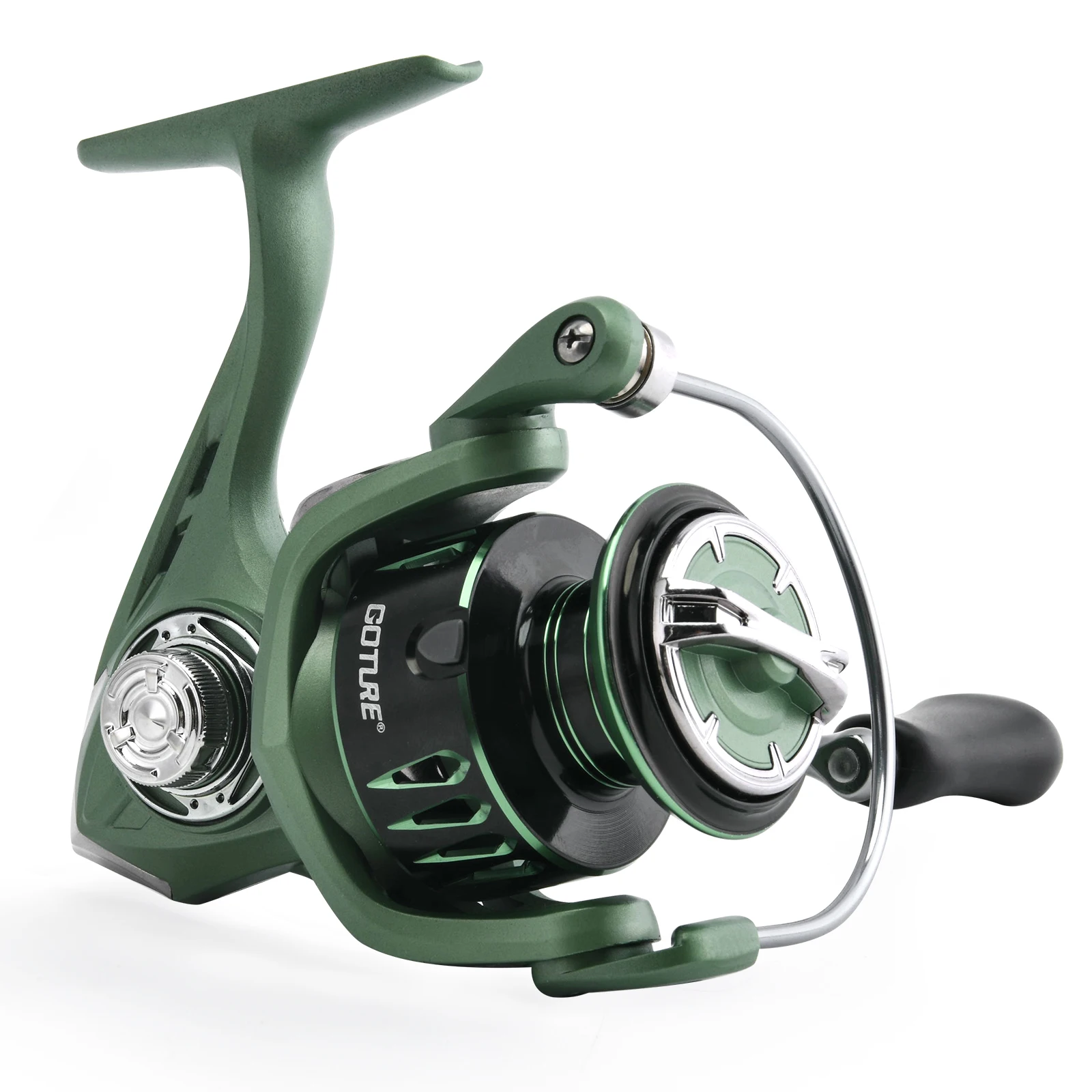 Goture High Speed Carp Fishing Reel 1000 - 6000 Series 5.2:1 Gear Ratio Surfcasting Spinning Reel Fishing Tackle