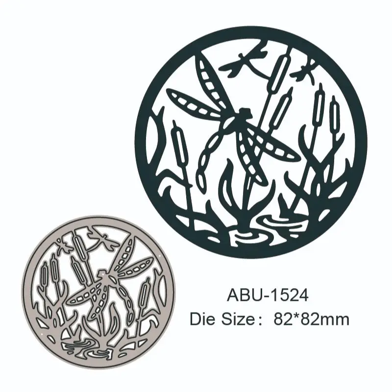 

Dragonfly на воде новые штампы металлическая резка нож штамп для скрапбукинга Украшение для фотоальбома «сделай сам» ремесло для открыток Нови...