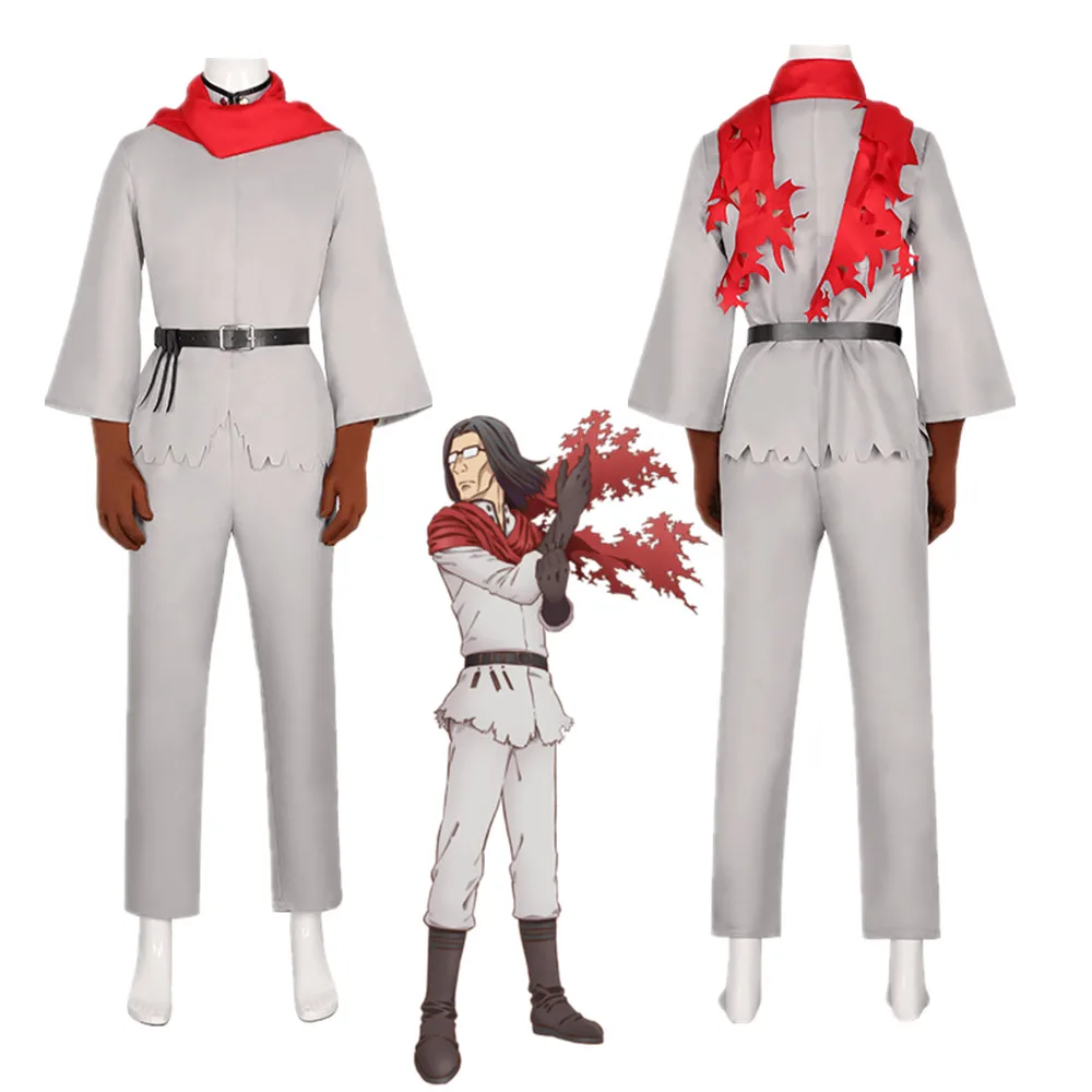 

Anime Uncle From Another World Cosplay Costume Shibazaki Yōsuke Men Uniform Halloween Party Coat Pants Scarf Gloves Suit