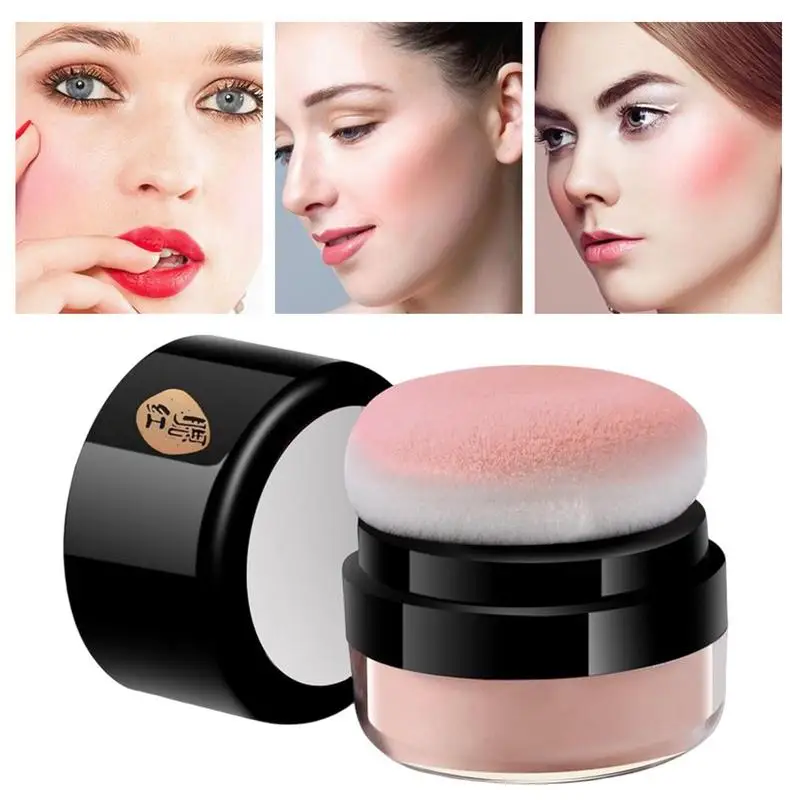 

Soft Face Er Powder Mushroom Head Air Cushion Cheek Rouge Makeup Brightening Complexion Repair Cosmetics