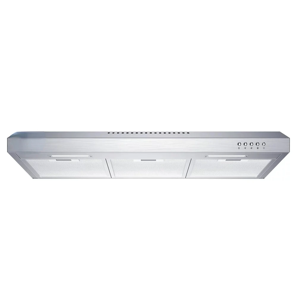 

in Convertible Range Hood Under Cabinet Stainless Steel with 3 Speed Exhaust Fan CAS918A75