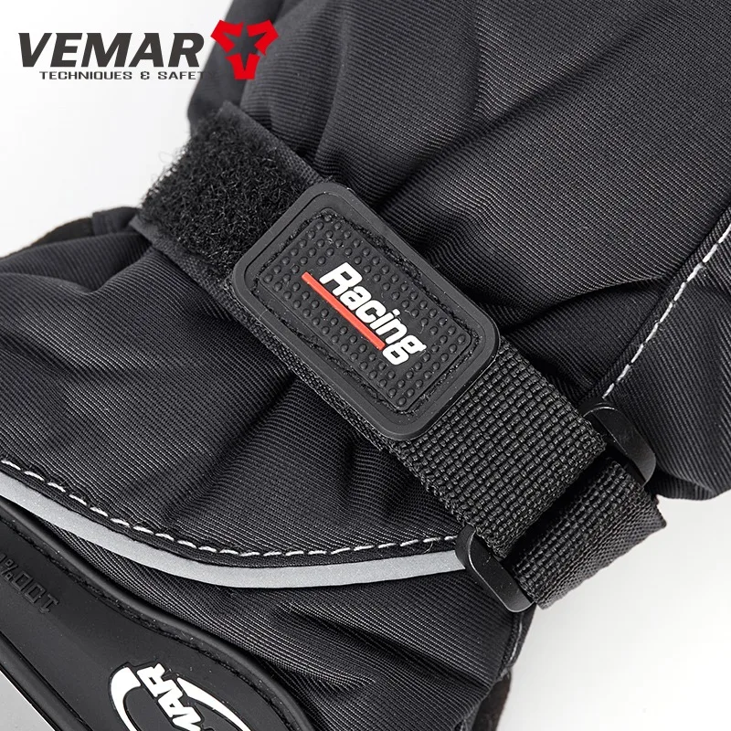 Зимние мотоциклетные перчатки с сенсорным экраном водонепроницаемые