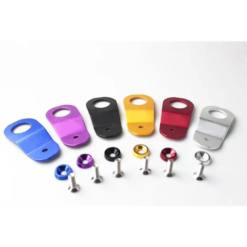 Черная алюминиевая прокладка радиатора с винтом для 96-00 Civic EK