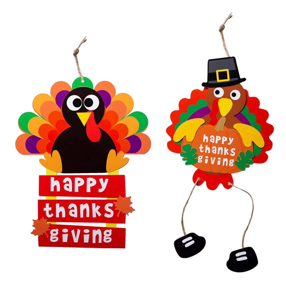 

Thanksgiving Diy Hanging Decoration Decorations Door Ornamentmaterials Accessorieskids Stickers Sign Fall Crafts School Party