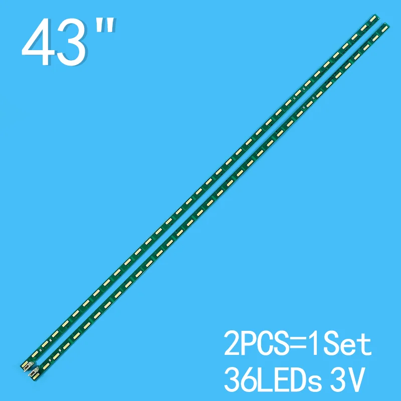 Светодиодная лента для 43-дюймового FHD R 43LF5400-CA/43LX310C-CA/ 43SE3KB/43UF-6300-CD/43UF6600-CD/43LH5880-CC 43lf5400 43lf5900
