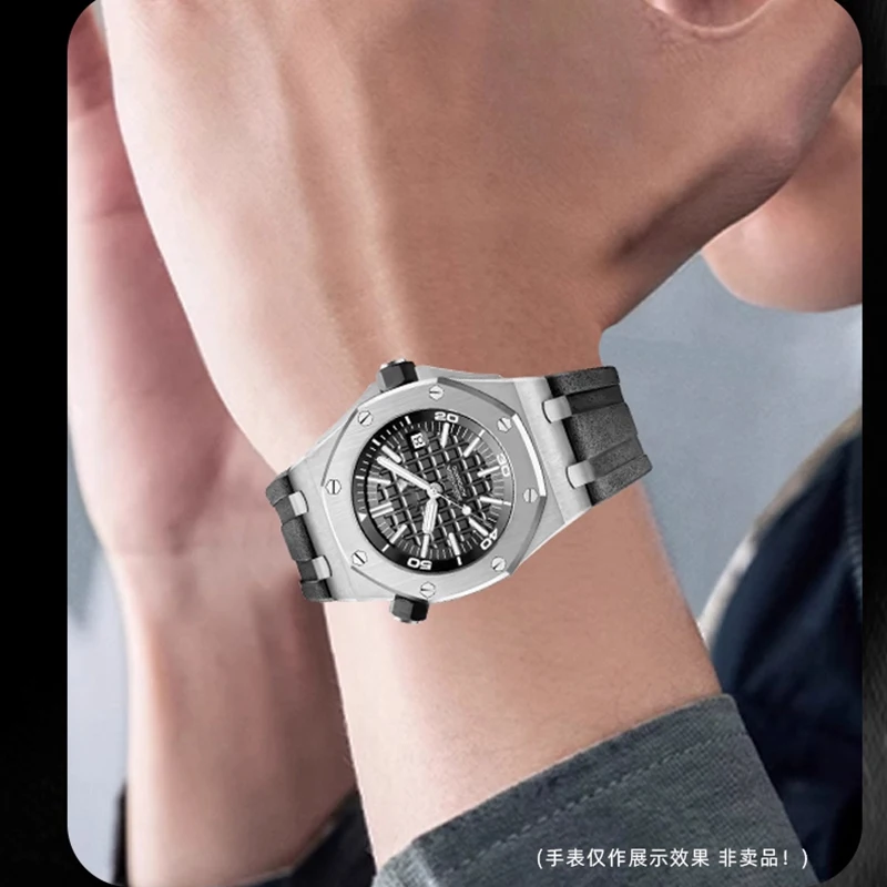 Высококачественная резина Audemars Piguet для часов AP Royal Oak Offshore 261702617626470, мужские аксессуары (art.: 3920d32290acd) - 3920d32290acd