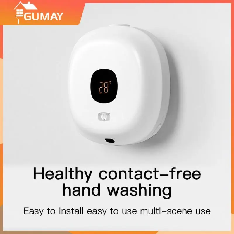 

Infrared Soap Dispenser Cleaning Foam Machine Wall Mounted Intelligent Sensor For Children Adult Household Soap Dispenser