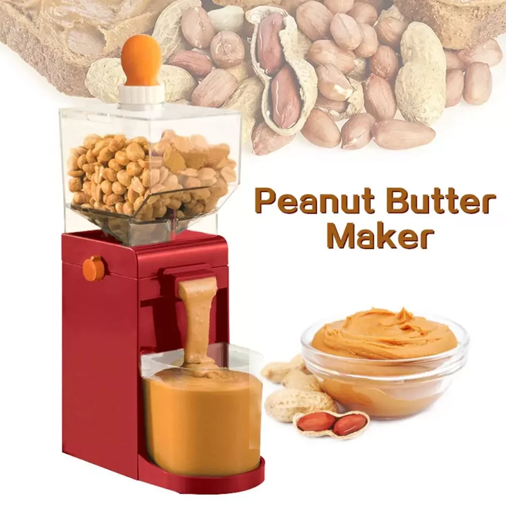 

Peanut Butter Processing Machine Grain Grinding Machine EU/US/AU Cereal Mill Peanut Butter Cashews Electric Nuts Grinder 500ML