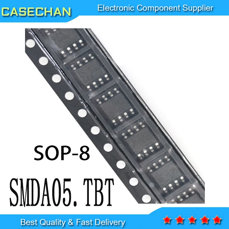 

10PCS New and Original SMDA05 SOP-8 SMDA05.TBT