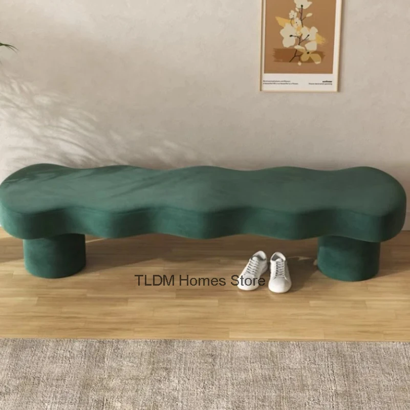 Скандинавские дизайнерские табуреты креативная мебель для гостиной бархатная