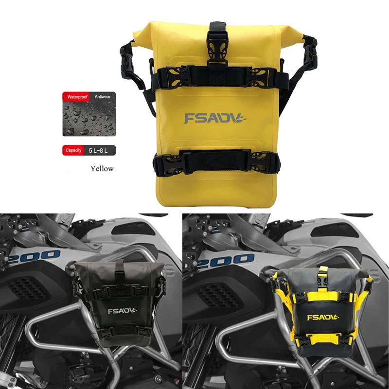 

For Honda CB500X CB400X CB500 X CB 500X 2013-2022 Motorcycle Frame Crash Bars Waterproof Bag Guard Repair Tool Placement Bags