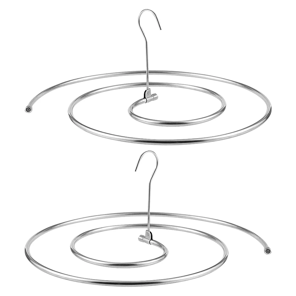

Hanger Drying Rack Blanket Spiral Quilt Sheet Laundry Air Clothing Foldable Window Bed Hanging Indoor Clothes Large Holder Space