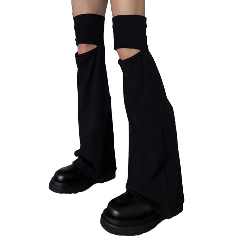 

Harajuku Japanese Lolita Leg Warmers Gothic Knit Long Socks Leggings Gaiters Knee Goth Y2k Kawaii Cuff Ankle Heap Sock