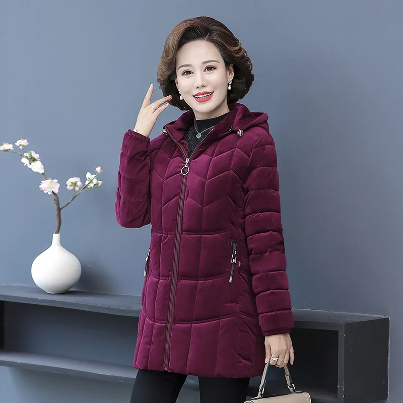 

2022 winter Thicken and keep warm women cotton coat Cotton-padded clothes tn130