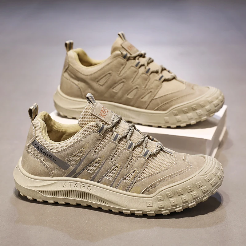 Мужская обувь новинка 2024 модная повседневная дышащие и удобные спортивные