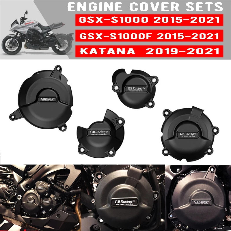 

Аксессуары для мотоциклов Suzuki GSX-S1000 GSX-S1000F 2015-2021 L9 комплекты крышек двигателя для крепления