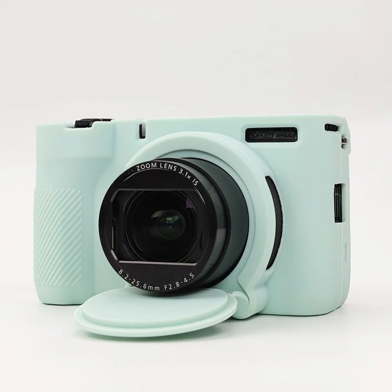 Фото Силиконовый защитный чехол-накладка для камеры Canon PowerShot V1, мягкий резиновый чехол-сумка для камеры №5