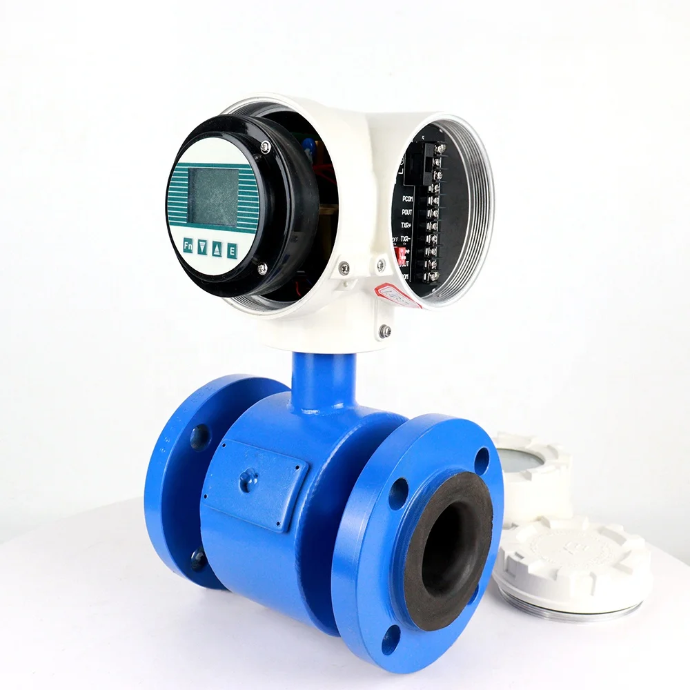

Цифровой промышленный электромагнитный расходомер воды 4-20 мА выход 4 ''магнитные расходомеры для сточных вод/молока/щелочей/кислот
