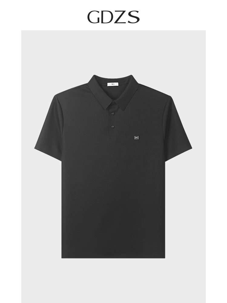 Gdzs Gedu Men's Clothing 2024 Spring/Summer New Short sleeve Polo Shirt Business Leisure Golf Slim fit Straight |