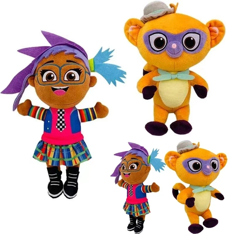 New Game Cartoon Movie Vivo Monkey Plush Toys Kinkajou&Andrés Marta Sandoval Rosa Gabi Vivo Plushie Doll Christmas Gift For Kids