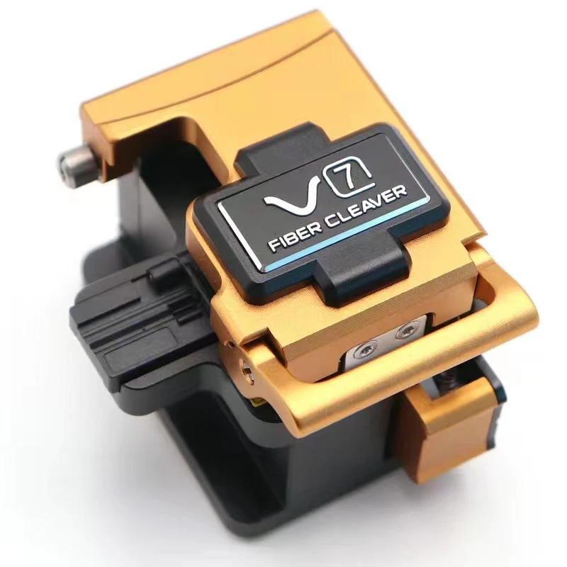 V7 Fiber Optical Cleaver for hot fusion Optical Fiber Cleaver Cutter Tool Kit FTTH High Precision  V7 Fiber Knife Cutting Tool