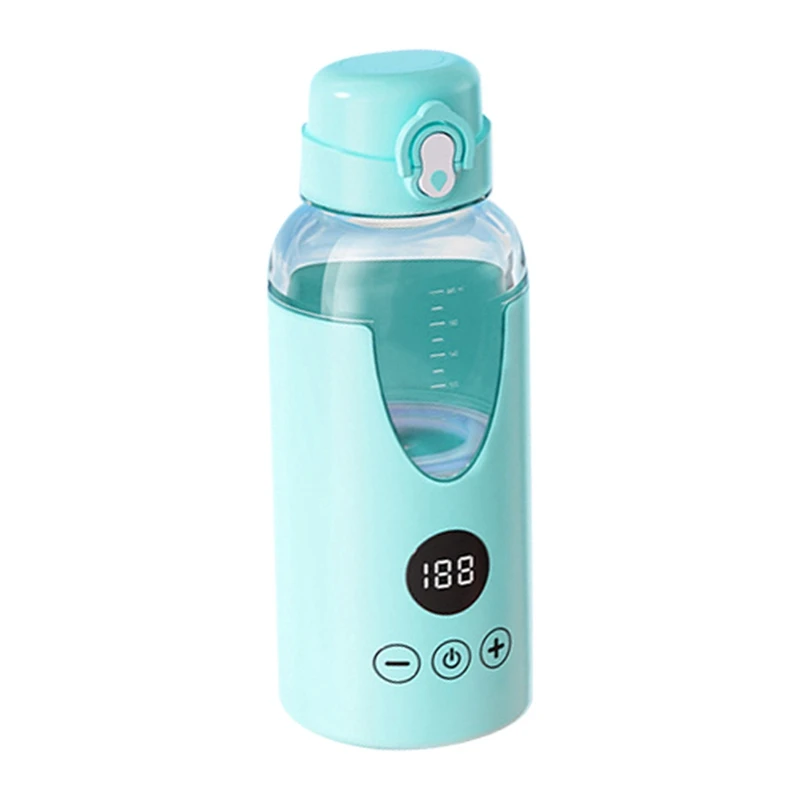 

1 Set 220ML Wireless Portable Kettles Thermal Cup Make Tea Coffee Travel Boil Water Keep Warm Water Kettle Blue