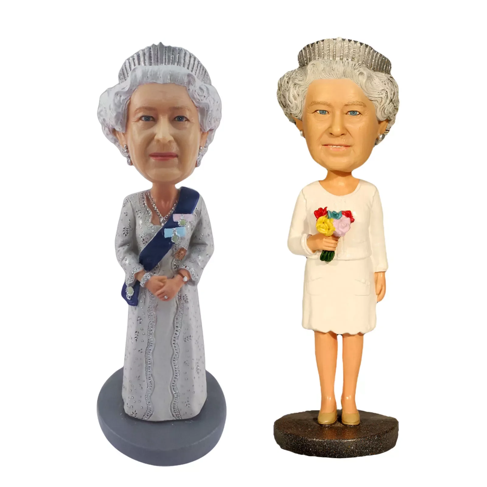 

Queen Elizabeth II Ornament 2022 70th Anniversary Car Desktop Office Window Sill Decorations Her Majesty Queen