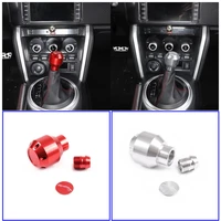 for toyota ft86 gt86 subaru brz zc6 2012 2020 red alloy replacement shift gear knob head rod cover decorative car accessories