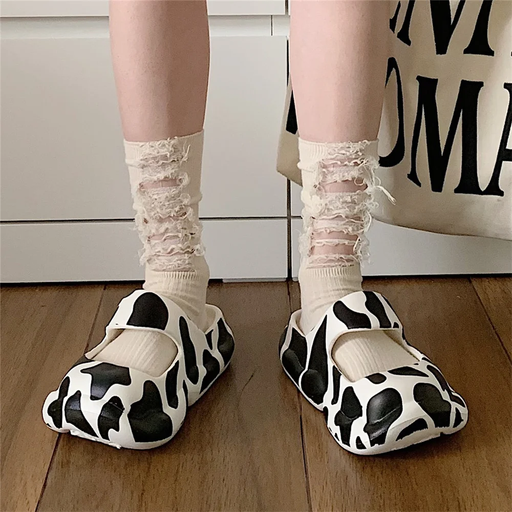 New Couples Stylish Adult Sandals Slip-Proof Thick-Soled Indoor Outdoor Slippers Men Flip Flops House Sleepers Shoes Woman Home