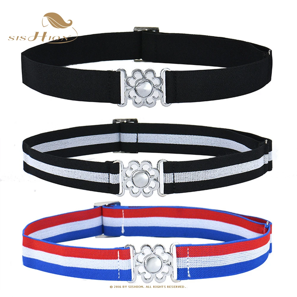 Women's New European And American Elastic Belt Adjustable Belt Rubber Band Belt Slacker No Trace Belt Skirt SCB0284