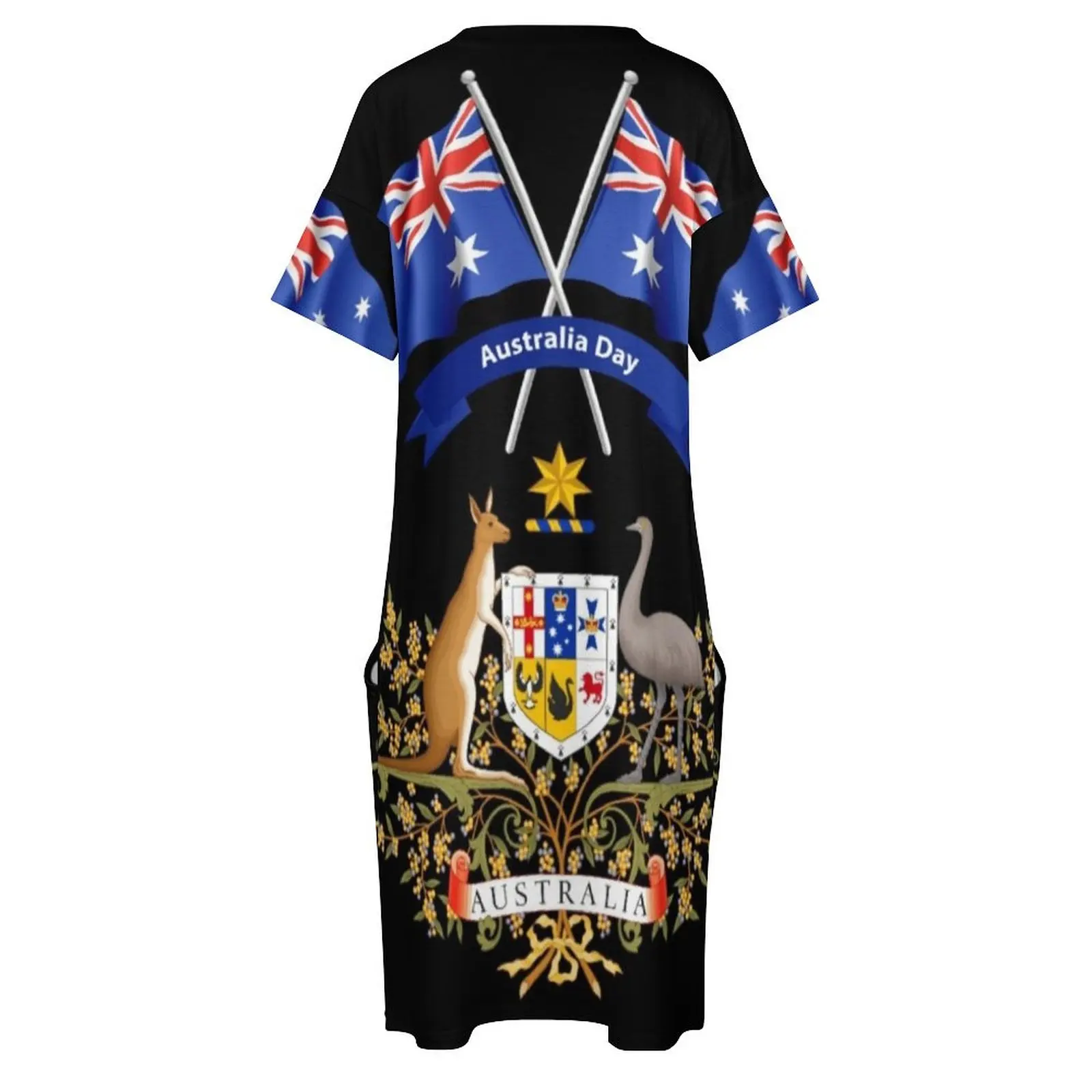 Женское свободное платье с карманами элегантное для свадьбы лето 2021 26 января 2024