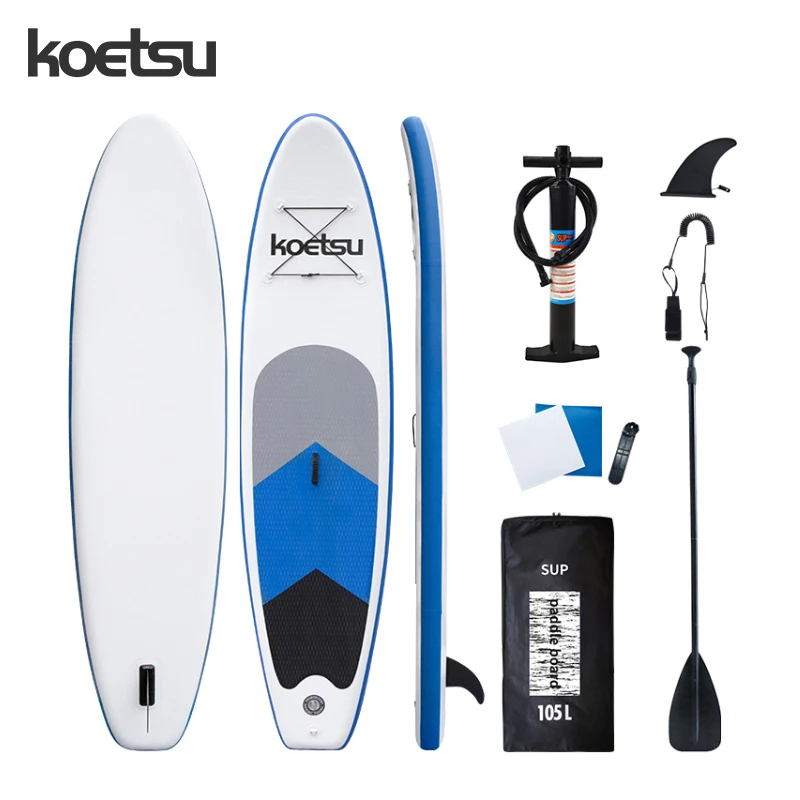 KOETSU-Tabla de Paddle Surf inflable, Kayak, recreación, monopatín, natación, principiante, tabla vertical