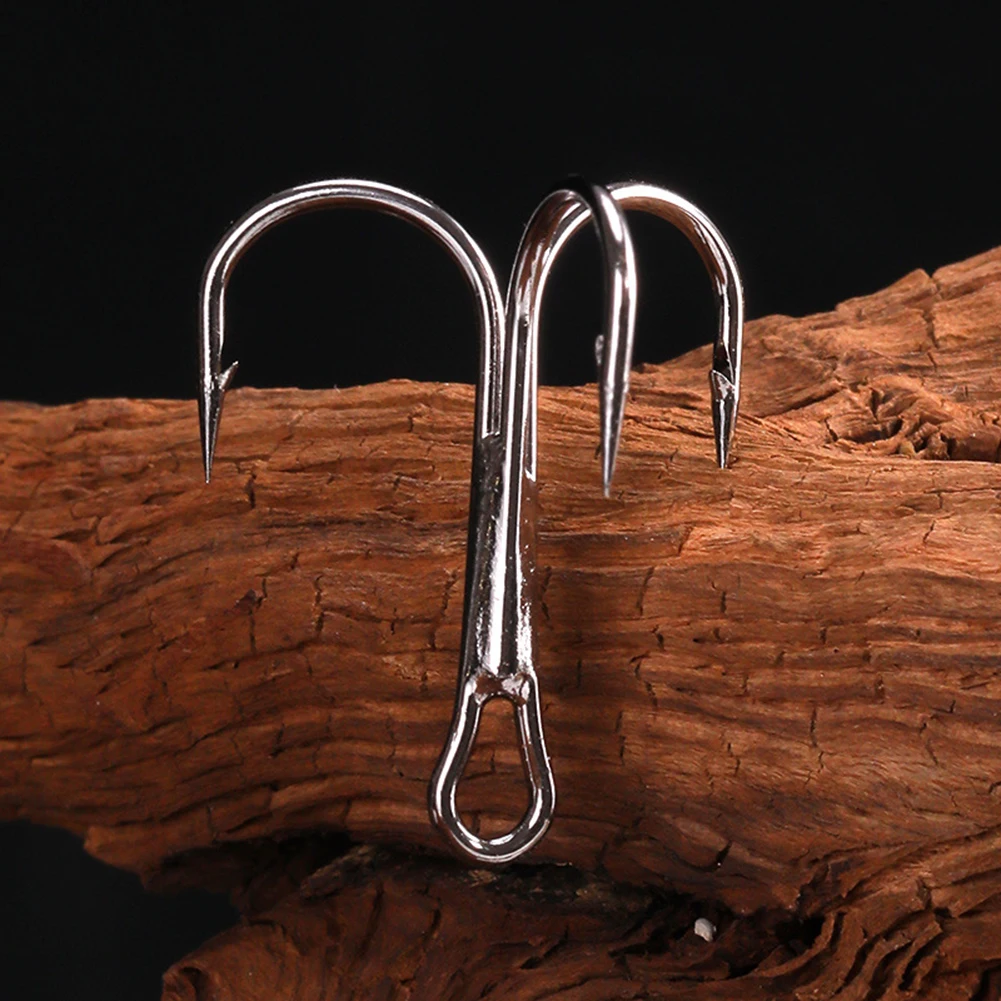 

Three Hooks Fihsing Hook Three Anchor Hook Triple Hook Set Black Fishhook Fishing Accessories High Carbon Steel