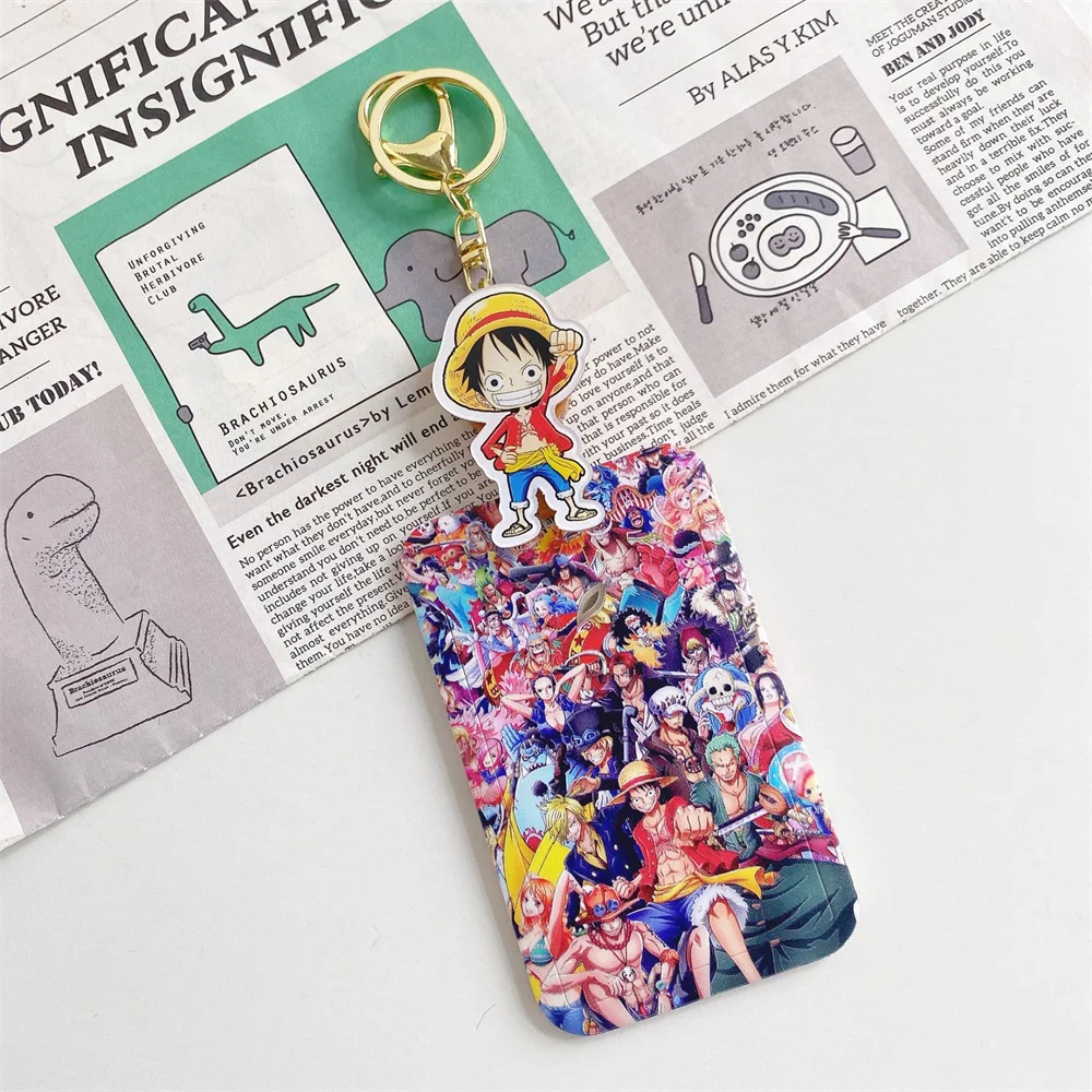 Цельный держатель для карт Луффи из мультфильма аниме периферийная карта