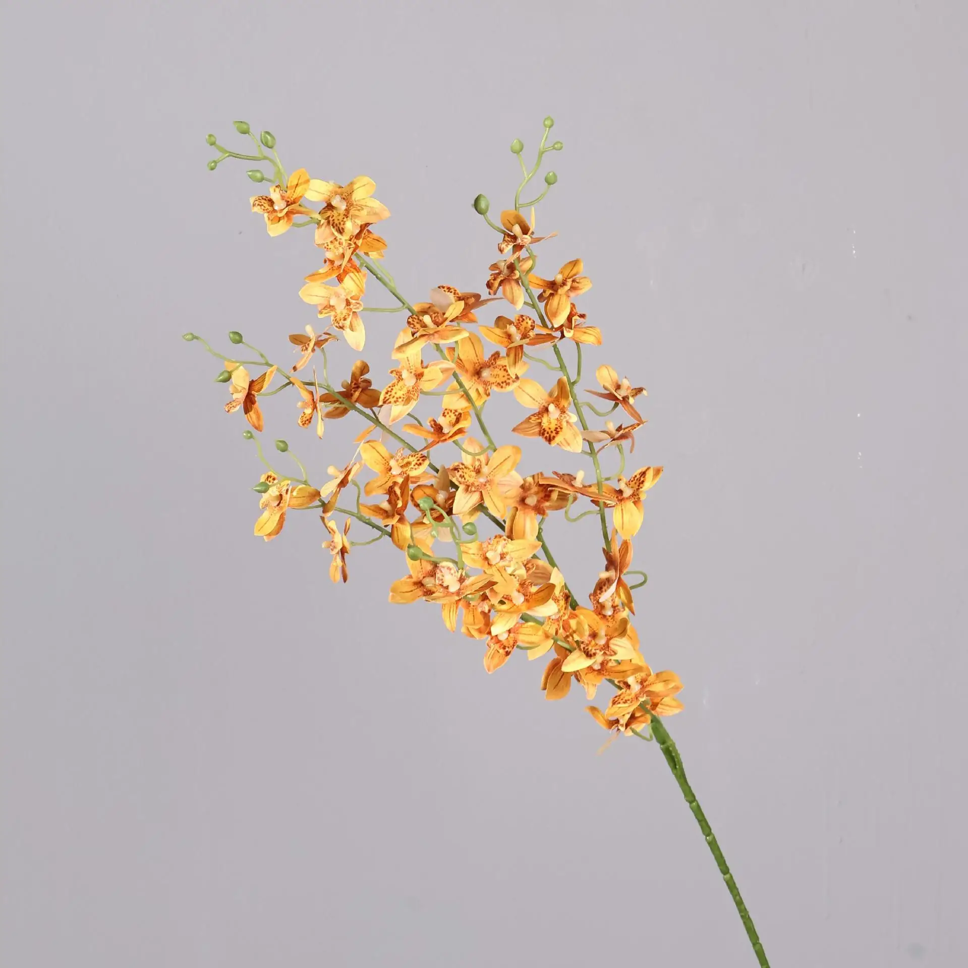 

41 дюйм Паук Лилия Ванда Орхидея Искусственные цветы Высококачественный домашний декор Свадебная композиция Ваза Дисплей Искусственные цветы Украшение