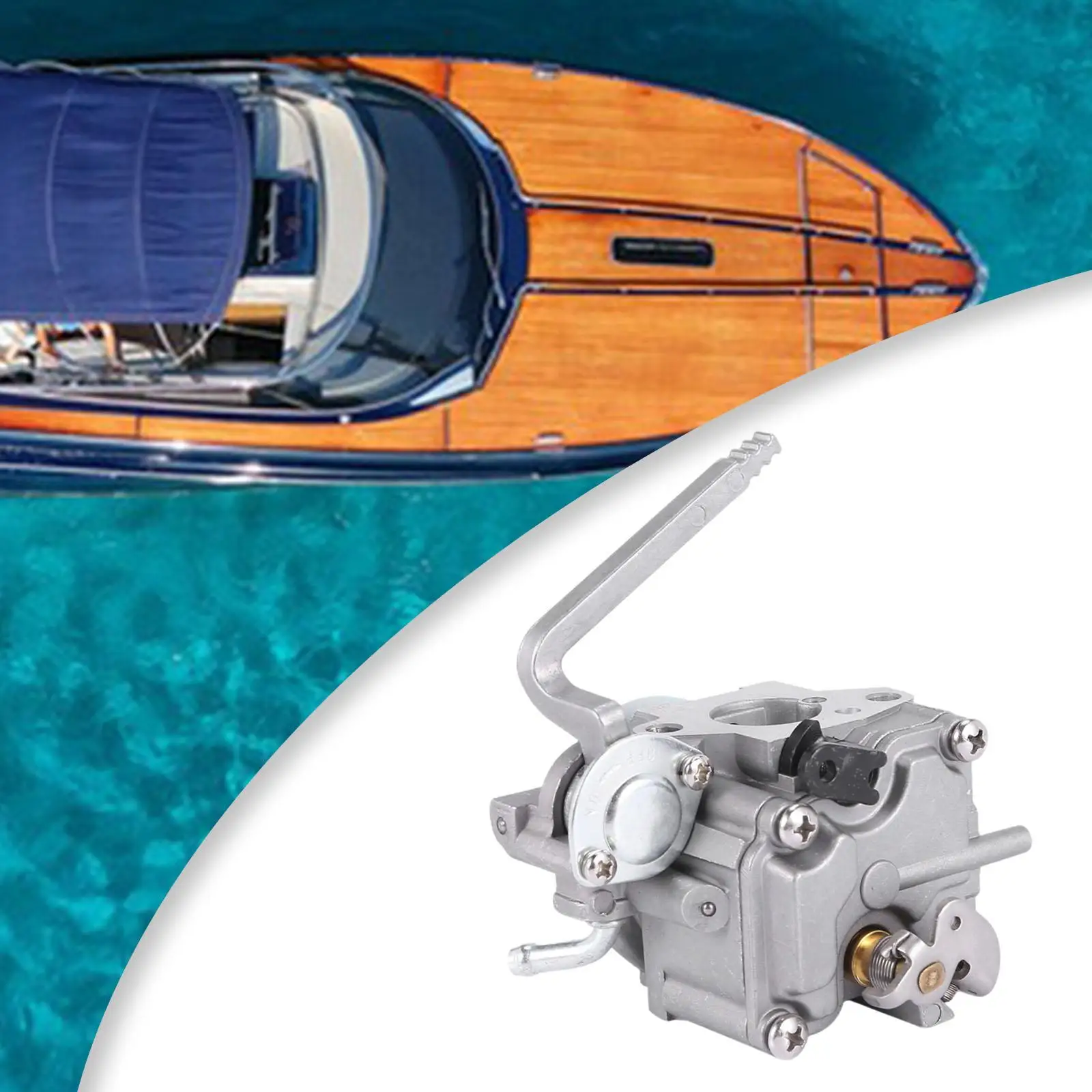 Карбюратор для лодки 16100-zw6-716 износостойкий Удобный прочный подвесной двигатель