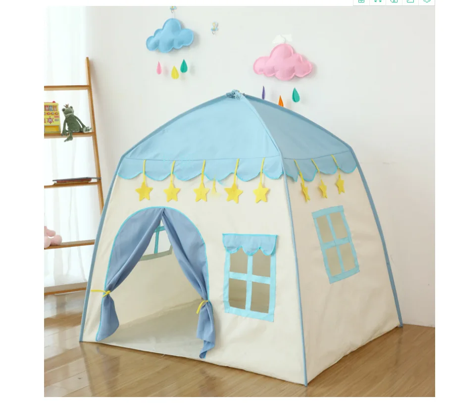 

Kids Tent Wigwam For Children Ball Pool Child House Folding Play Tent For Kids Indoor Princess Castle Children's Tent Gifts