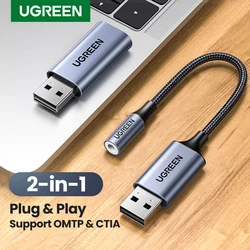 Внешняя звуковая карта USB/3.5мм UGREEN
Заказов 5 476, рейтинг 4.9 из 5.0