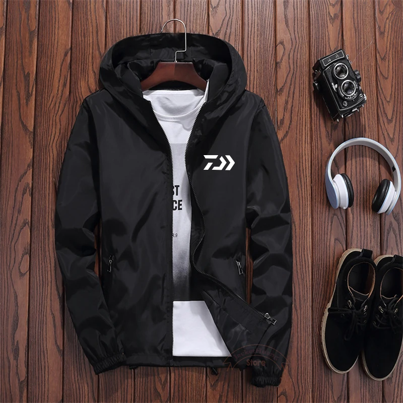 

Daiwa весенне-летняя новая спортивная рубашка для рыбалки на открытом воздухе пальто Корейская свободная мужская Тонкая Солнцезащитная быстросохнущая рыболовная куртка