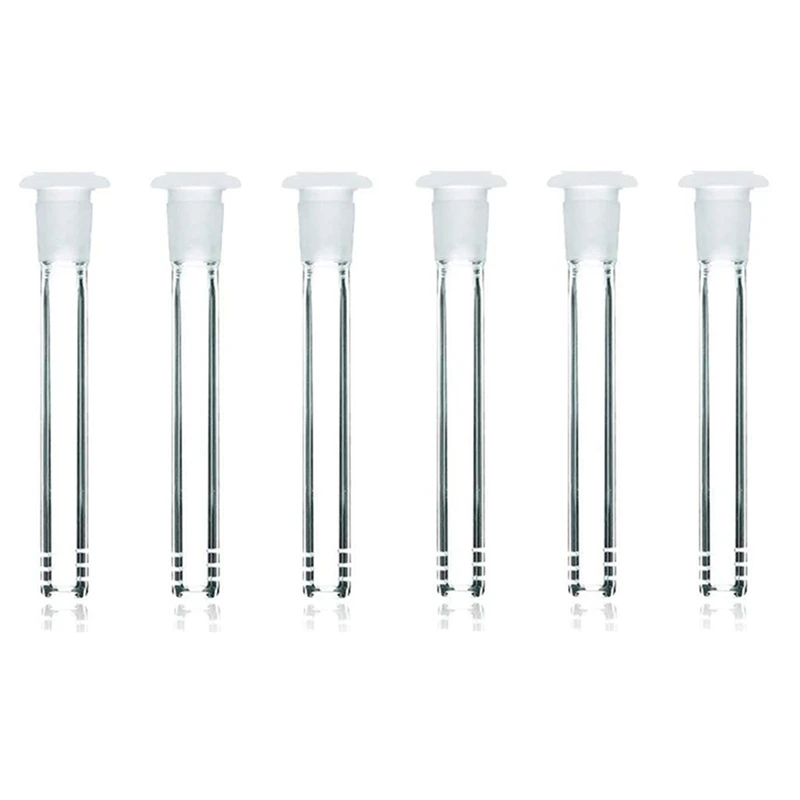 

6 Pack Thickness 18Mm By 14Mm Stem Clear Scientific Glass Tube Adapter (3.5 Inch)