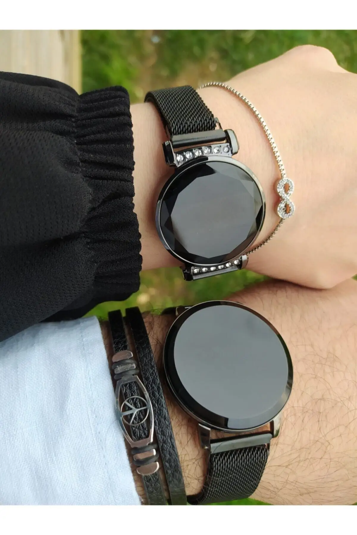 

Led Touch Watch Digital Magnet Kordnlu Double Kombini Sevgili Watches