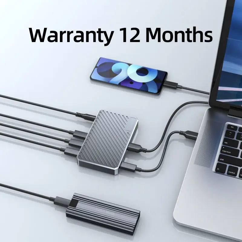 4-в-1 USB4.0-концентратор Thunderbolt 3 с ультрафункциями 40 Гбит/с быстрая скорость