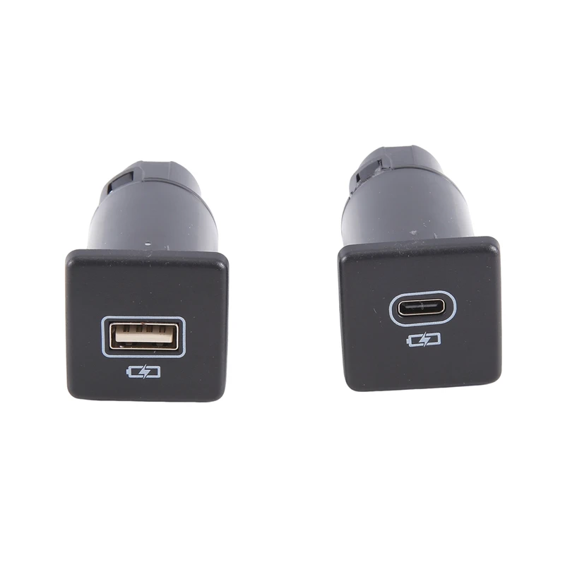 Автомобильный USB-порт Type-C для Land Rover Range Sport L494 2014-2017 порт быстрой зарядки в заднем