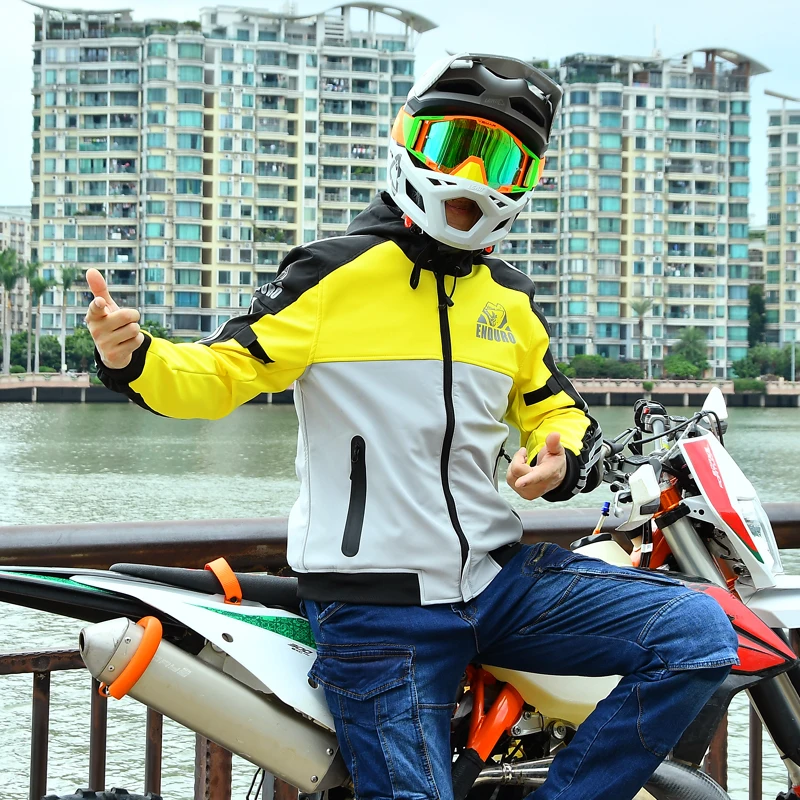 Новое поступление внедорожник Enduro softshell ветрозащитная куртка с капюшоном для