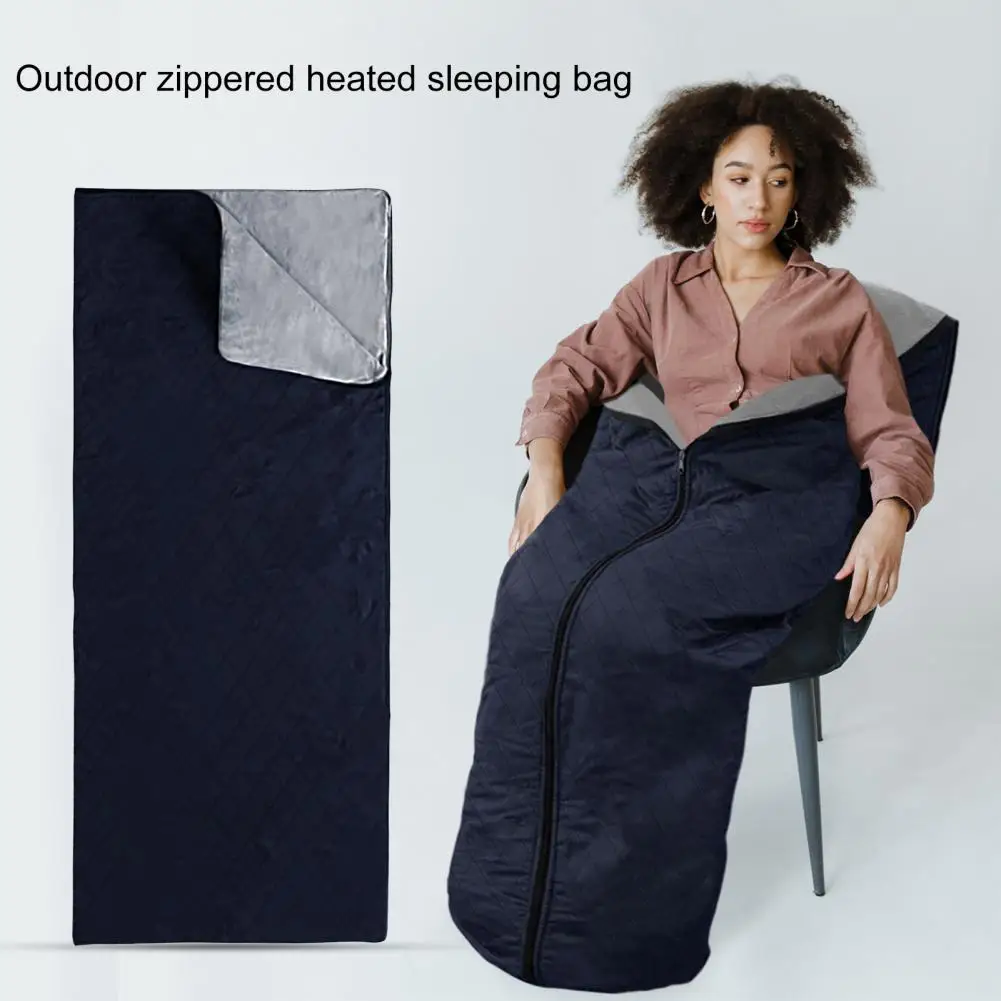 

Practical Wear Resistant Outdoor Sleeping Bag Double-ended Zipper Camping Gear Equipment Sleeping Bag Windproof